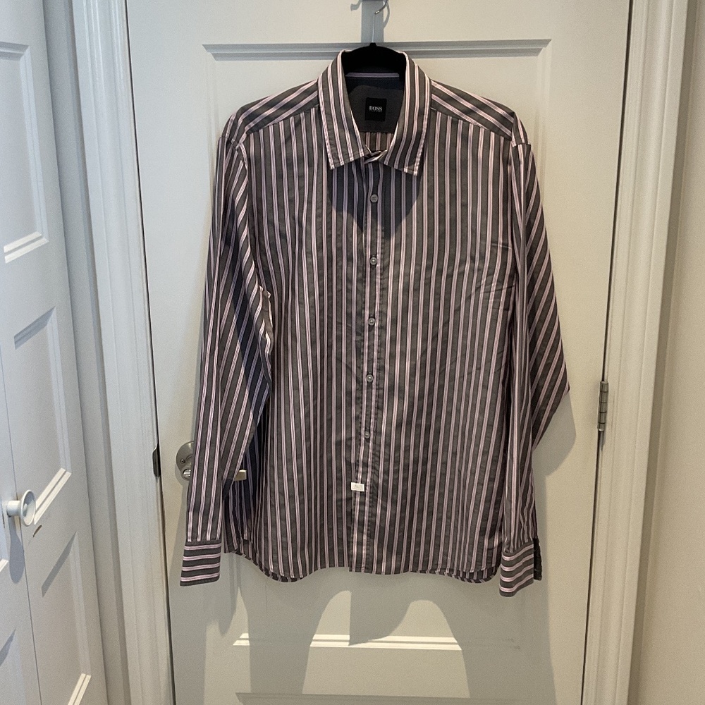 Hugo boss button down shirt